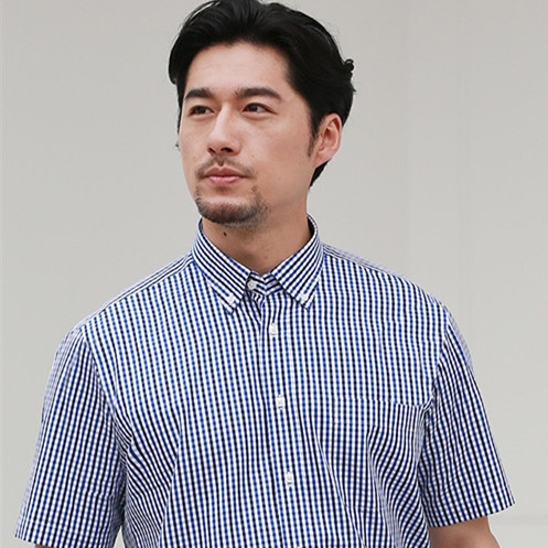 男款商务短袖衬衣 男款商务短袖衬衣