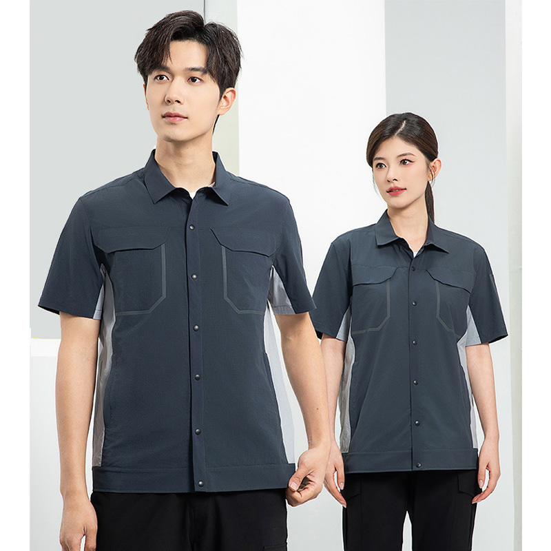夏装工作服